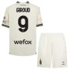 Maglia ufficiale AC Milan Olivier Giroud 9 4th 2023-24 Bianca per Bambino